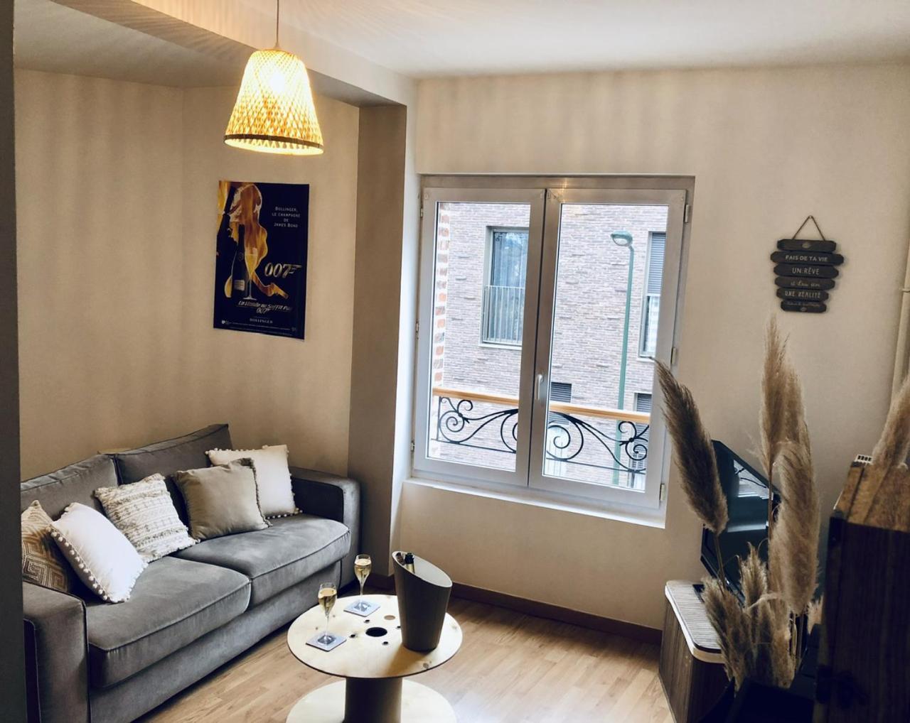 Logement Centre Ville D'Epernay Avec Parking Prive Ngoại thất bức ảnh